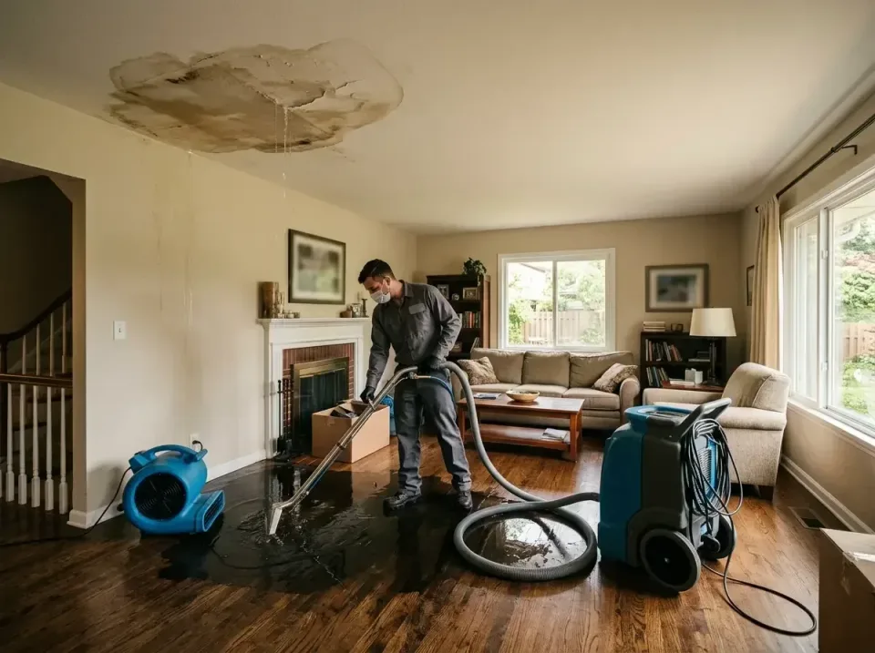 attic-pipe-burst-ceiling-drip-008 — frequently asked questions, Water Damage Restoration & Carpet Care in Centereach, NY
